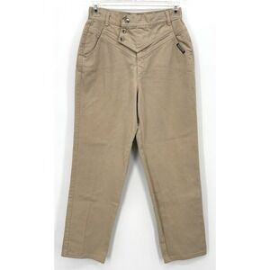Roughrider Circle T Jeans Womens 13/14 28x29 Tan Bareback Vintage Western Denim